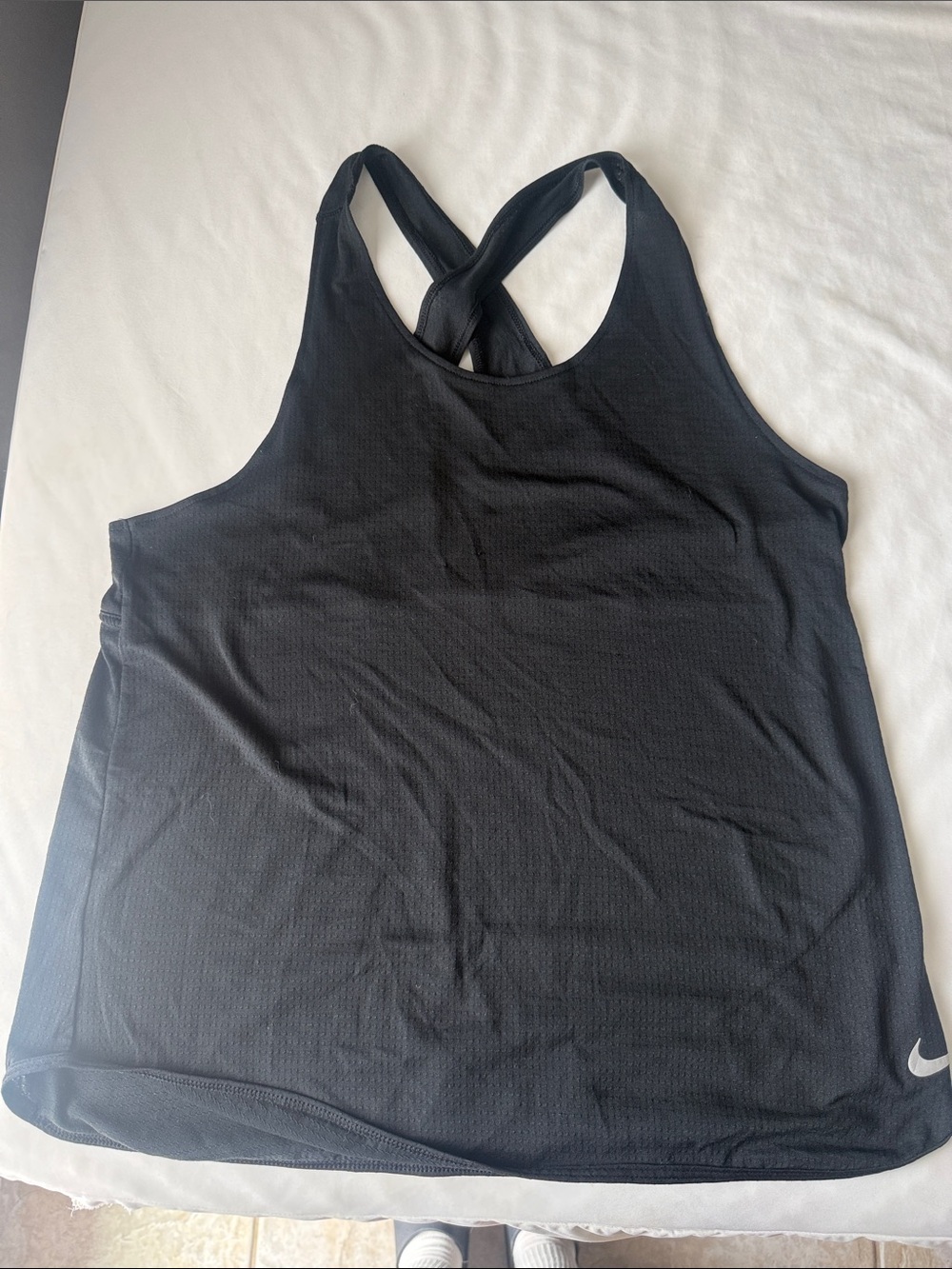 Nike Black Cross-Back Training Tank